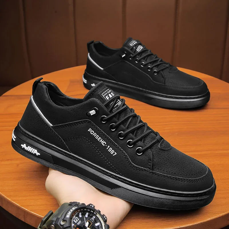 Men’s Casual Sneakers – Lightweight Platform Streetwear Shoes