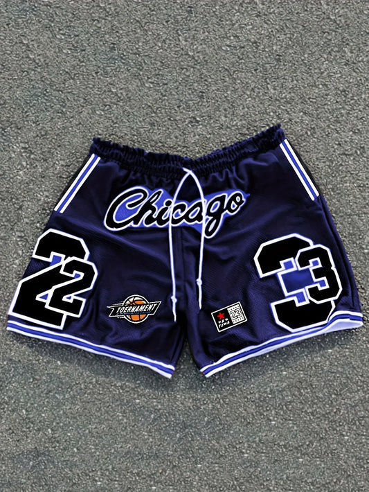 Men’s Basketball-Inspired Summer Shorts – Loose Fit, Breathable & Stylish Streetwear