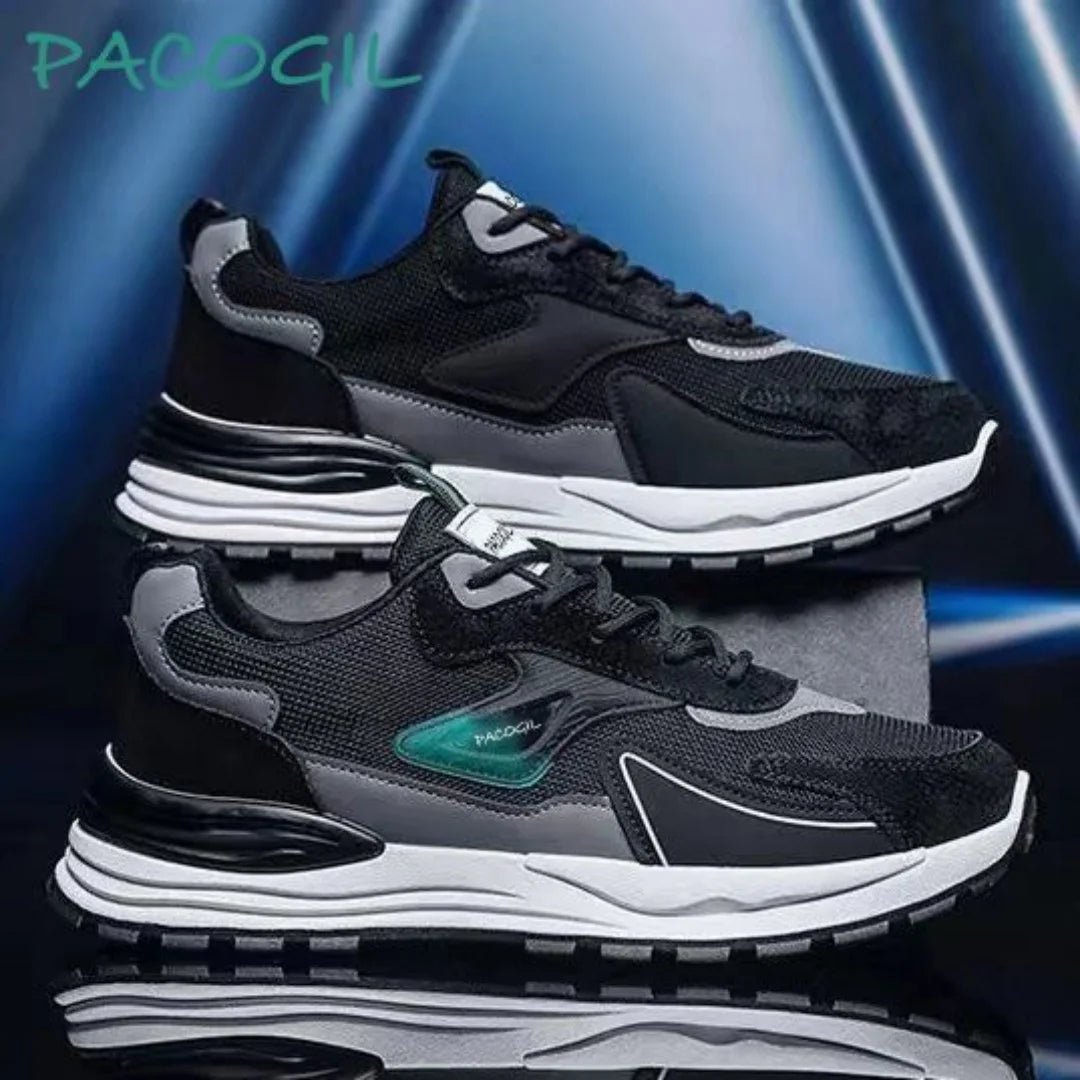 Men’s Breathable Mesh Sneakers – Lightweight Casual Running Shoes