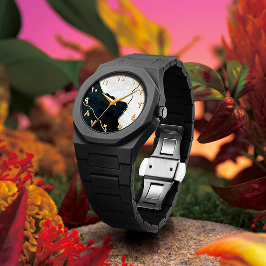 Men’s Waterproof Silicone Quartz Watch – 40mm Sport & Casual Style