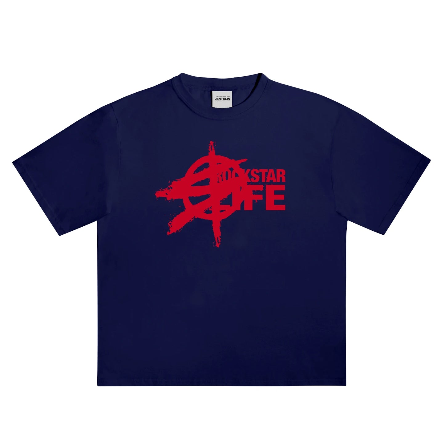 Men’s Oversized Harajuku Graphic Tee – Hip Hop, Punk, Y2K Streetwear