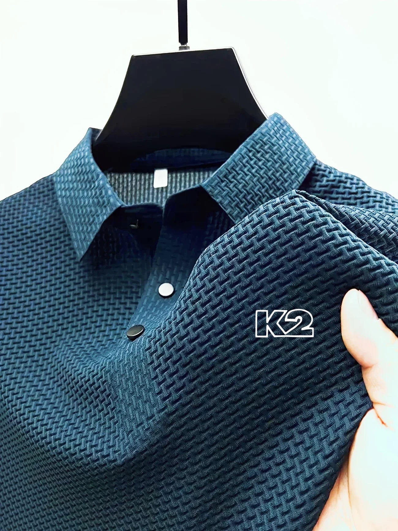 Men’s 2025 Summer Polo Shirt – Short Sleeve, Breathable & Stylish for Daily Wear
