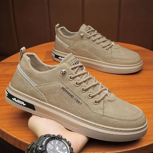 Men’s Casual Sneakers – Lightweight Platform Streetwear Shoes