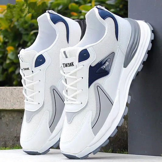 Men’s Breathable Mesh Sneakers – Lightweight Casual Running Shoes