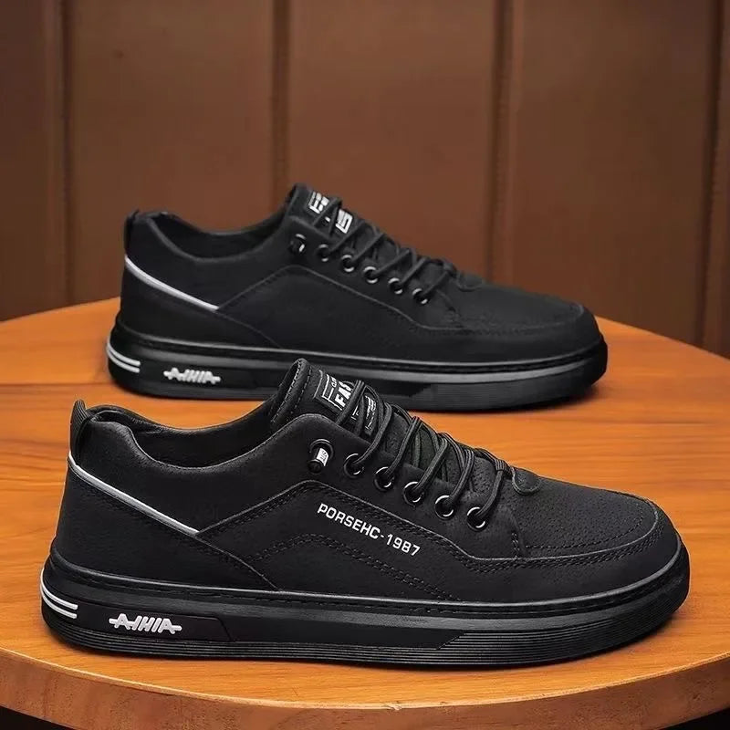 Men’s Casual Sneakers – Lightweight Platform Streetwear Shoes