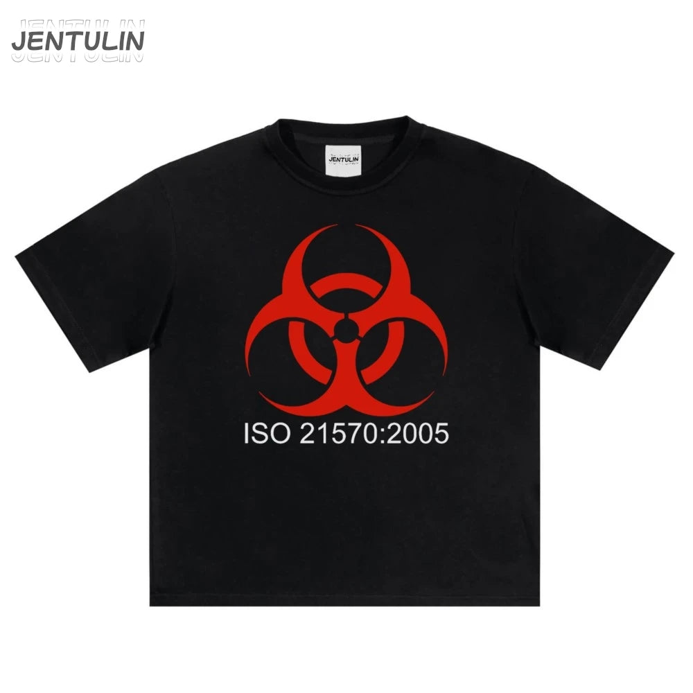 Harajuku Oversized Streetwear Graphic T-Shirt – Hip Hop Y2K Cotton Tee