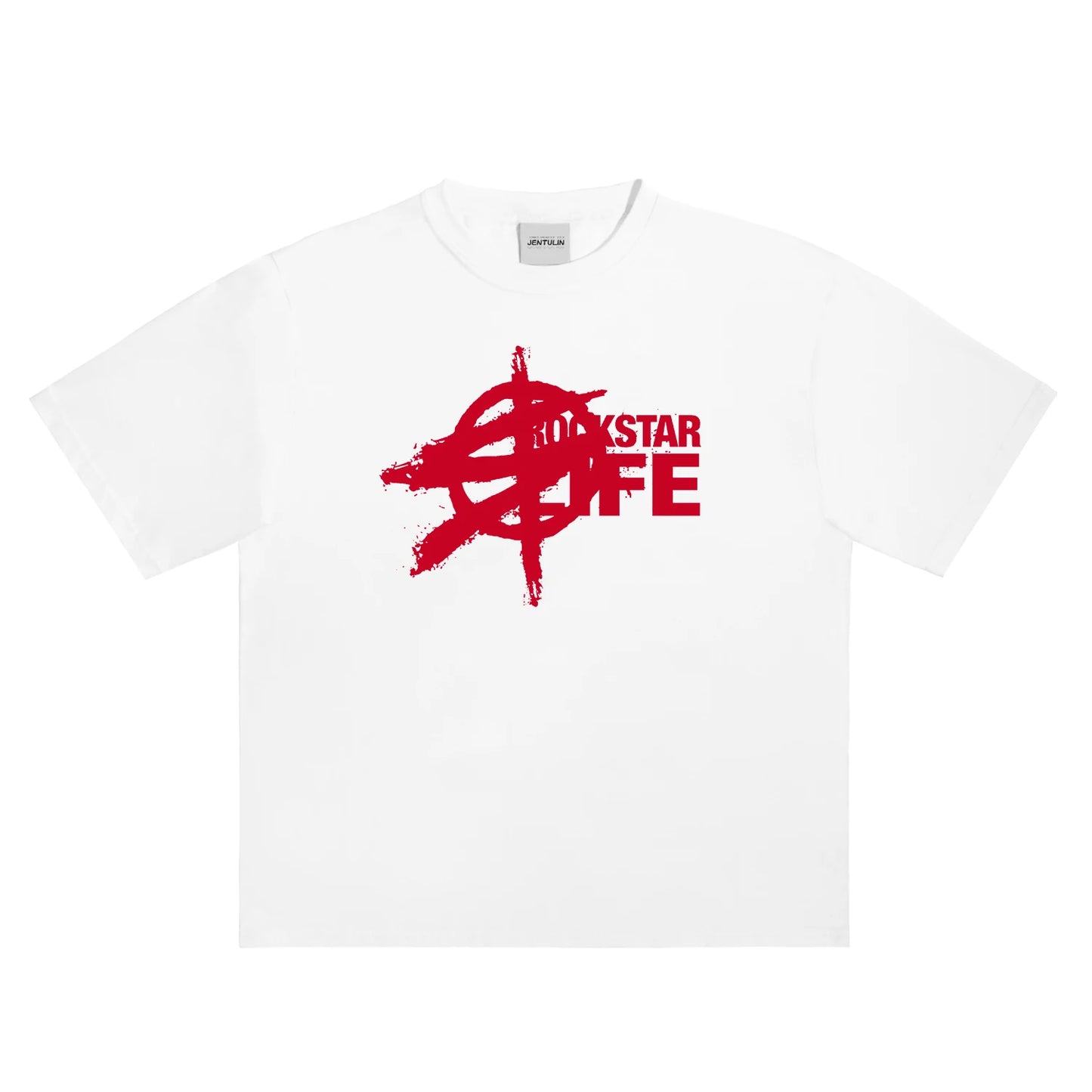 Men’s Oversized Harajuku Graphic Tee – Hip Hop, Punk, Y2K Streetwear